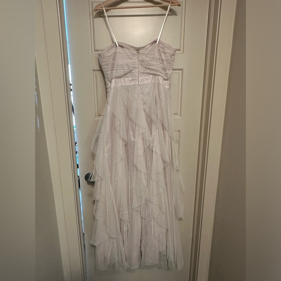 Le Chateau Sparkling Mauve Evening Gown - Picture 5 of 14